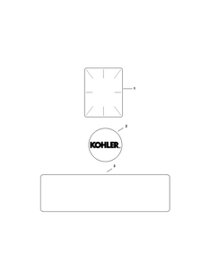 Kohler Cv730-3134 Decals Diagram and Parts List for Z-FORCES60-KH 53AH5FJD050-25HP Cub Cadet Lawn Tractor